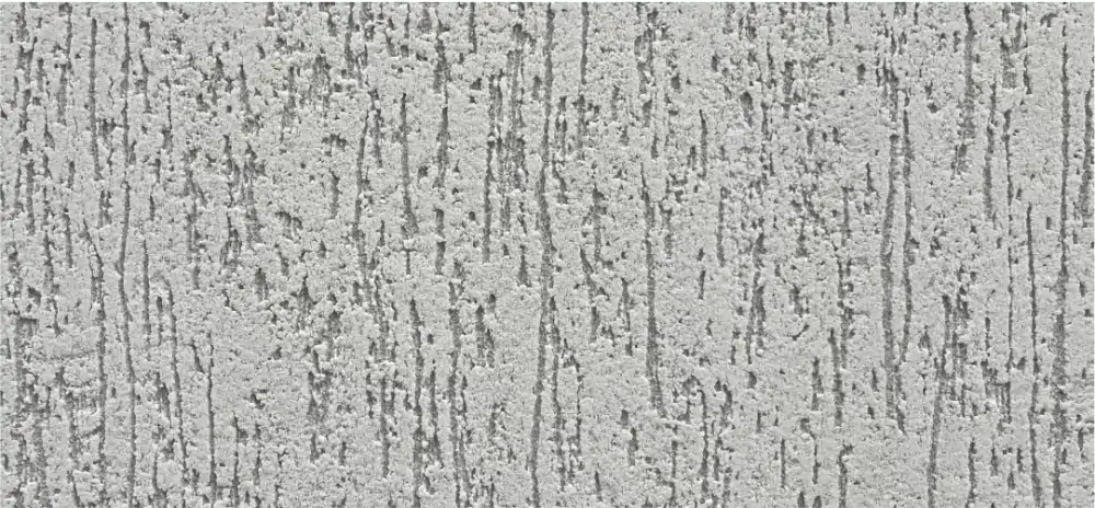 Aplicação de textura e grafiato em parede decorativa